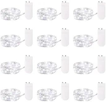 Brightown 12-Pack LED Fairy String Lights