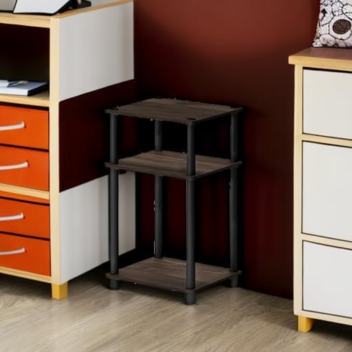Furinno JUST Side Table Open Shelves Night Stand
