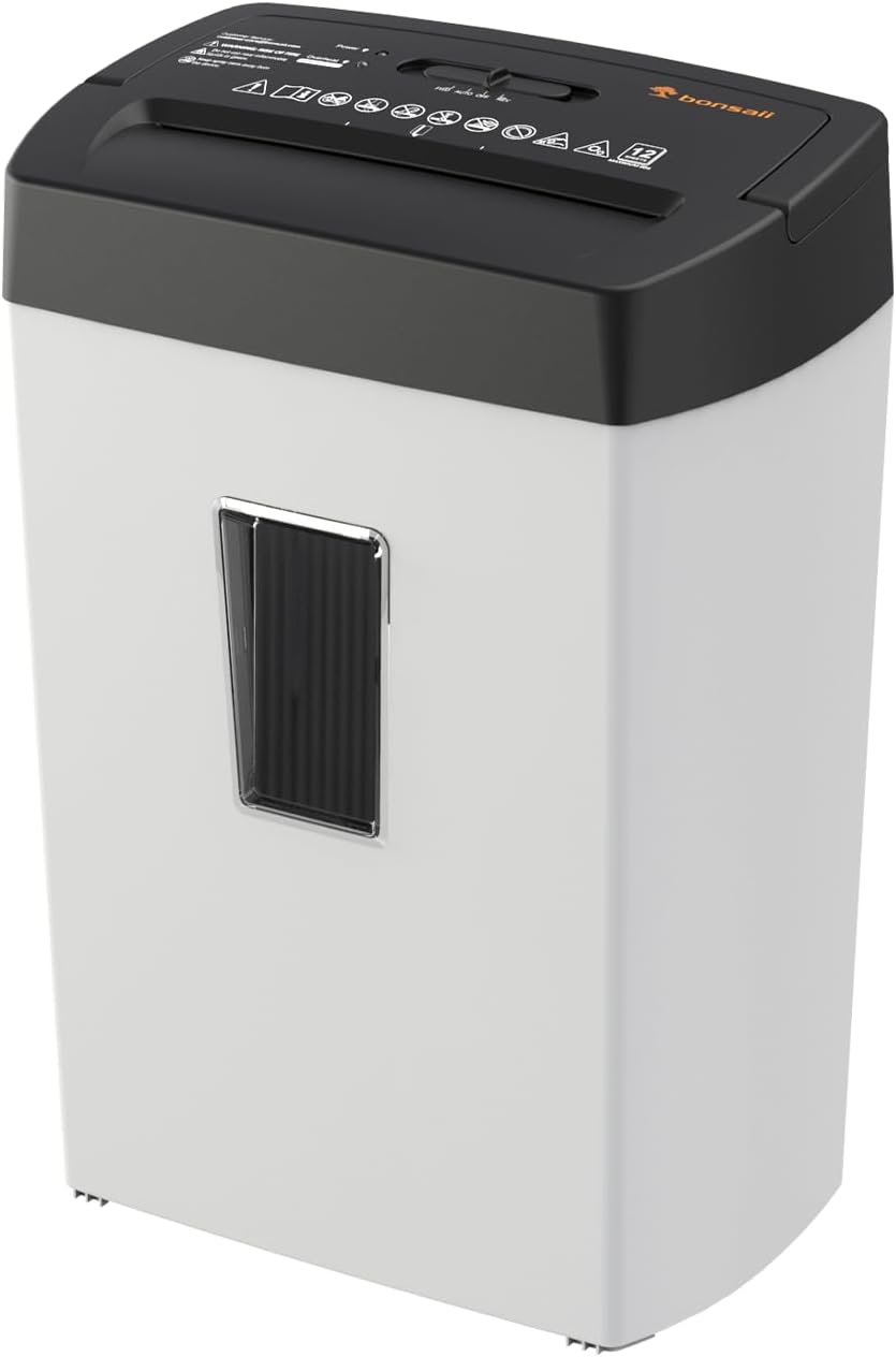 Bonsaii 12-Sheet Cross Cut Paper Shredder
