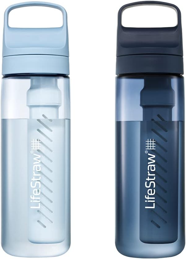 LifeStraw Go Series, BPA-Free Water Bottle for Travel
