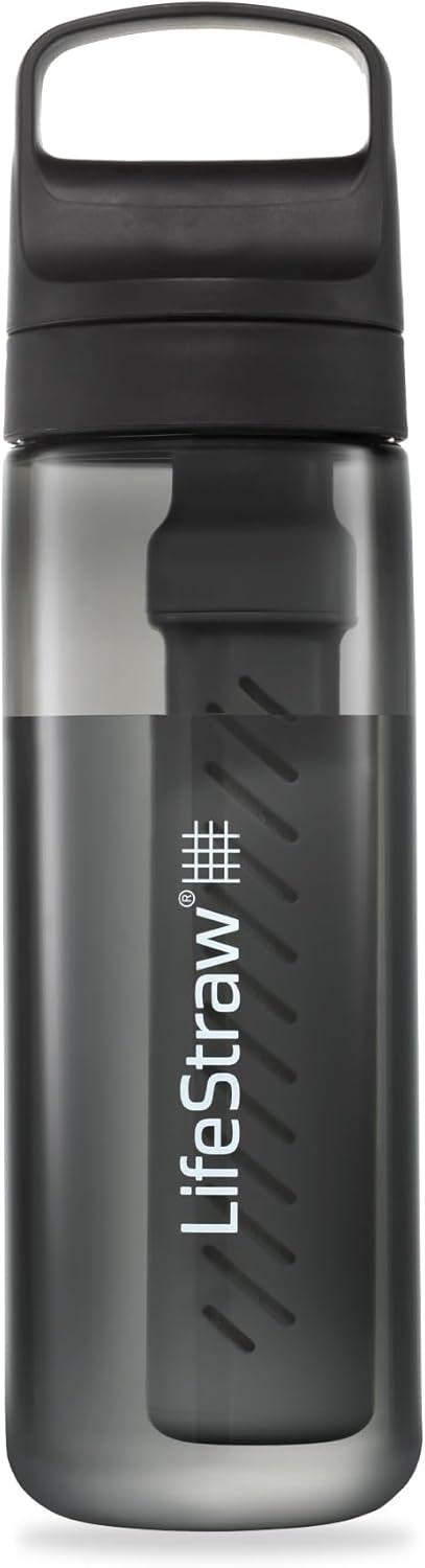 LifeStraw Go Series, BPA-Free Water Bottle for Travel