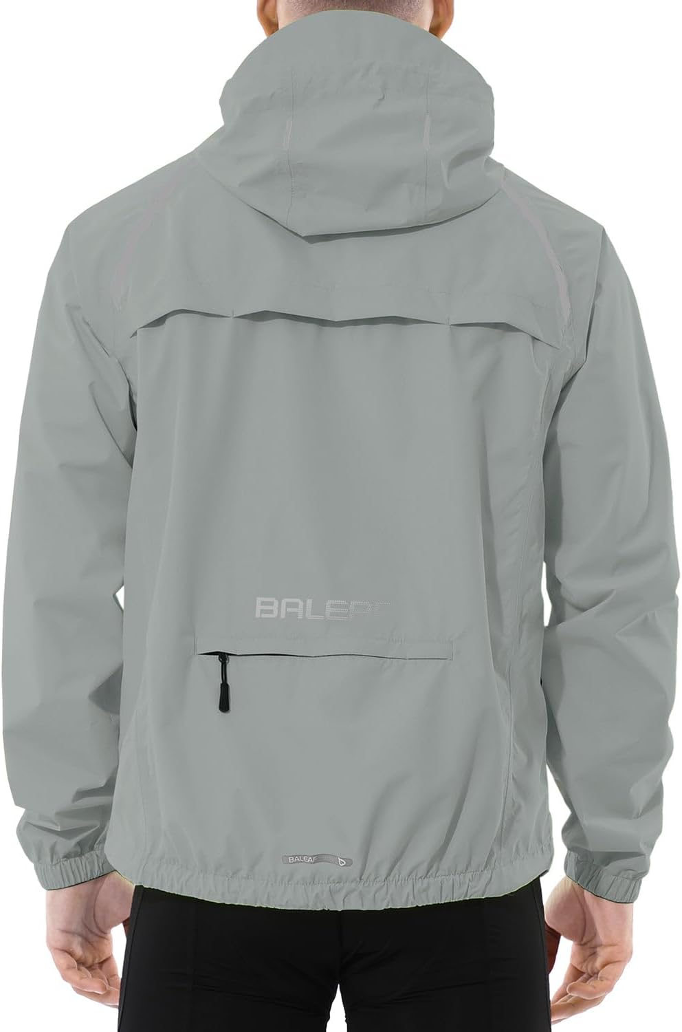 baleaf Men's Rain Jacket Waterproof Windbreaker