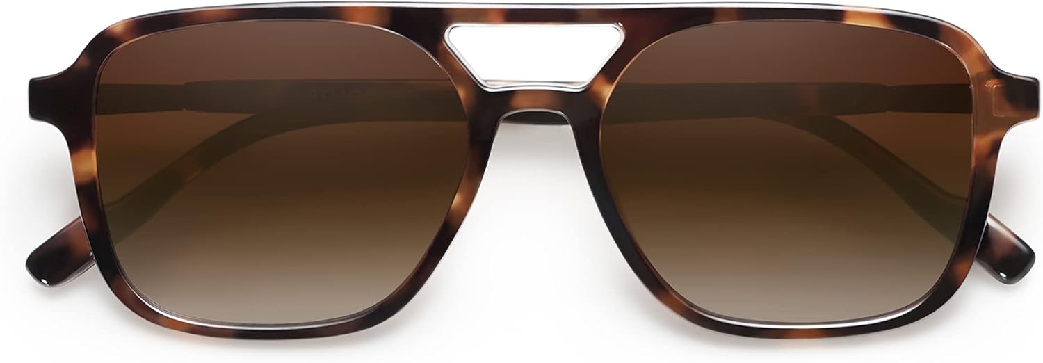 SOJOS Retro Aviator Sunglasses
