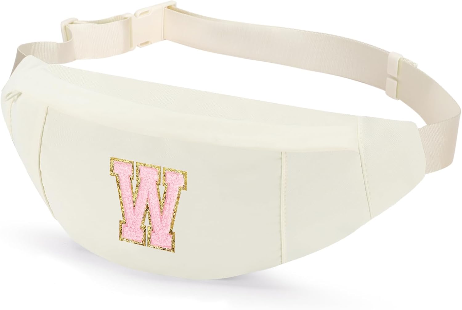 MAXTOP Large Crossbody Fanny Pack with 4-Zipper Pockets