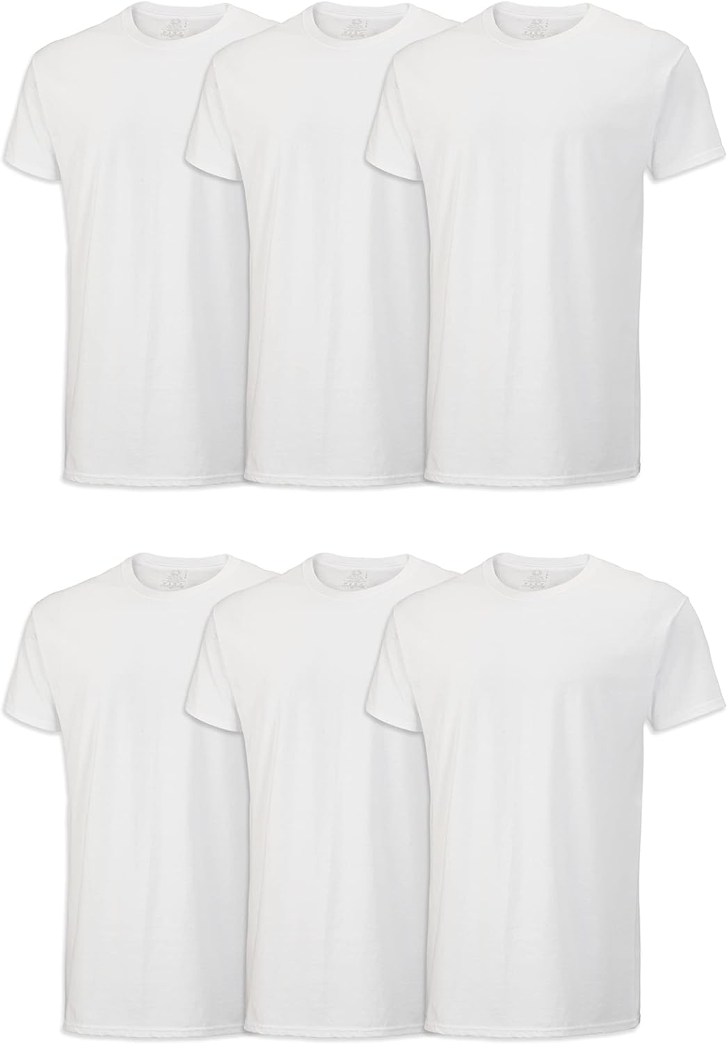 Men’s Crew Neck Undershirts Wicking T-Shirts