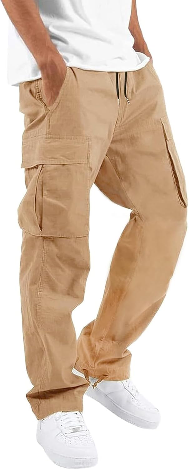 HUNGSON Mens Cargo Pants for Men
