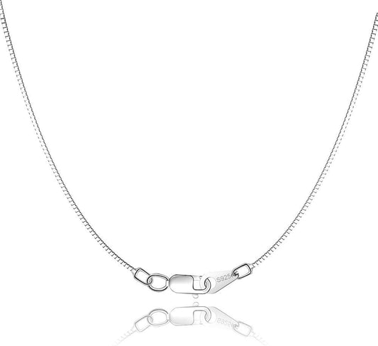 Jewlpire 18K Gold Plated 925 Sterling Silver Chain Necklace