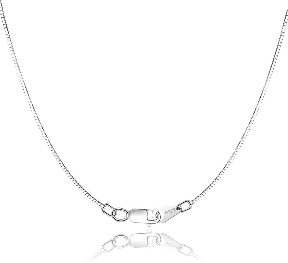 Jewlpire 18K Gold Plated 925 Sterling Silver Chain Necklace