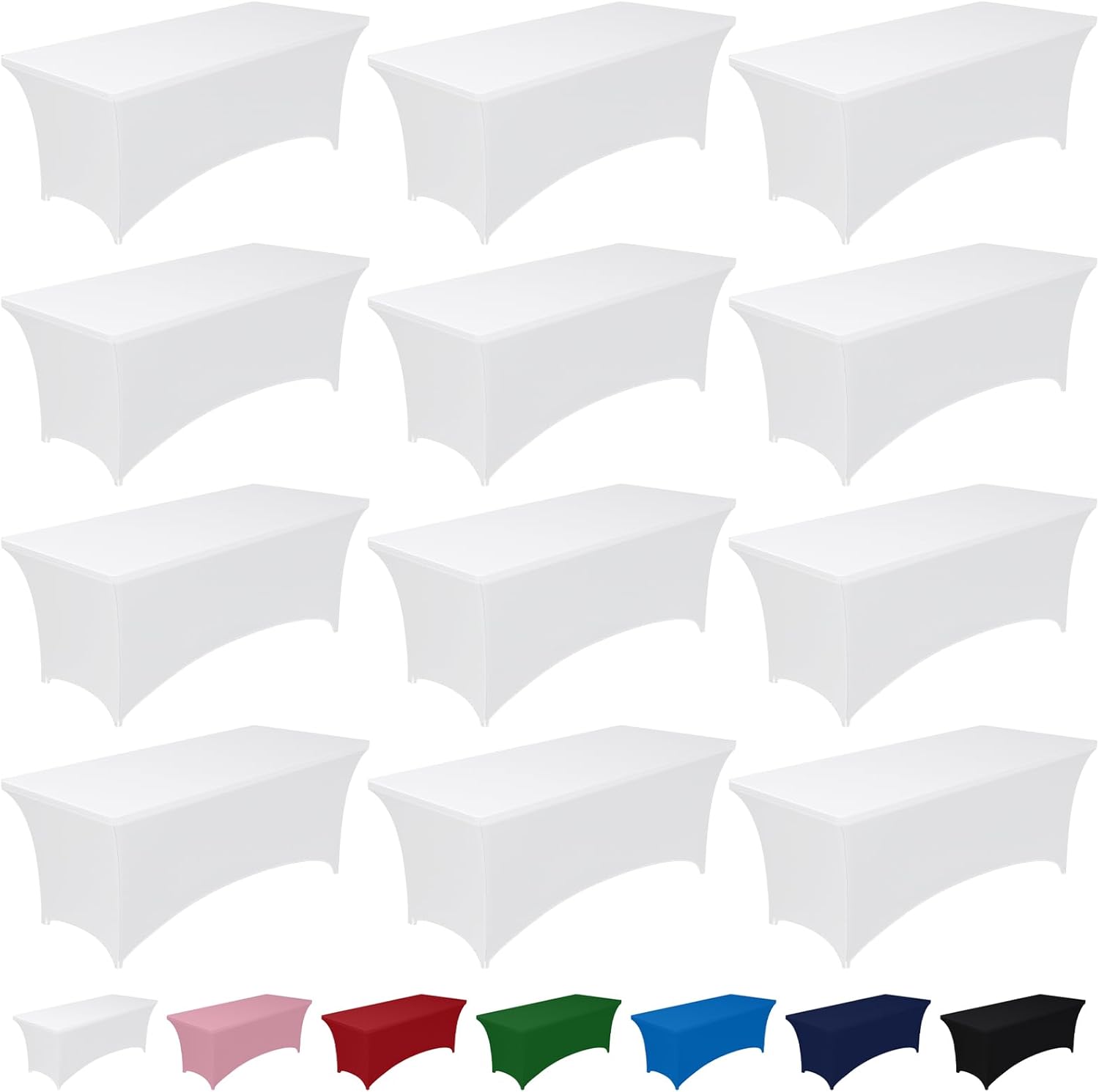 Pureegg Spandex Tablecloth Fitted and Tight Cloth