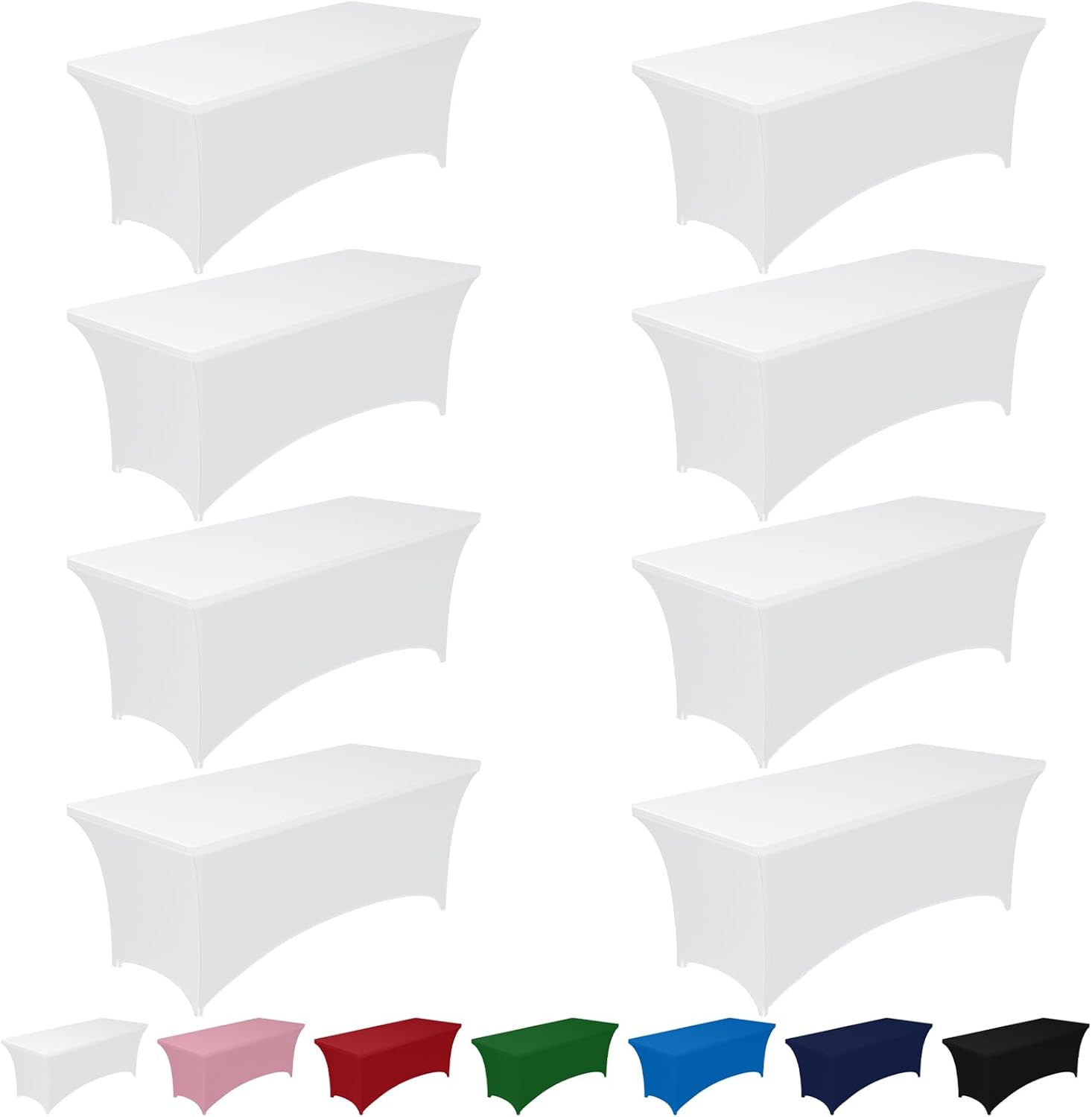 Pureegg Spandex Tablecloth Fitted and Tight Cloth