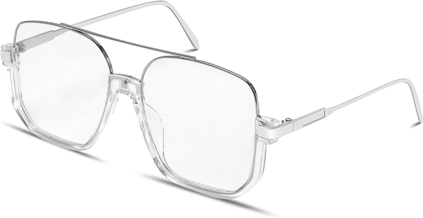 Retro Oversized Aviator Sunglasses for Women