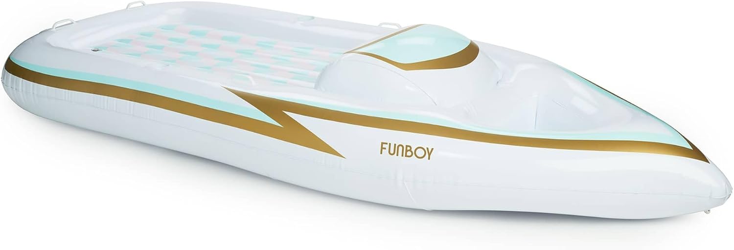 Summer Luxury Inflatable Boat Pool Float
