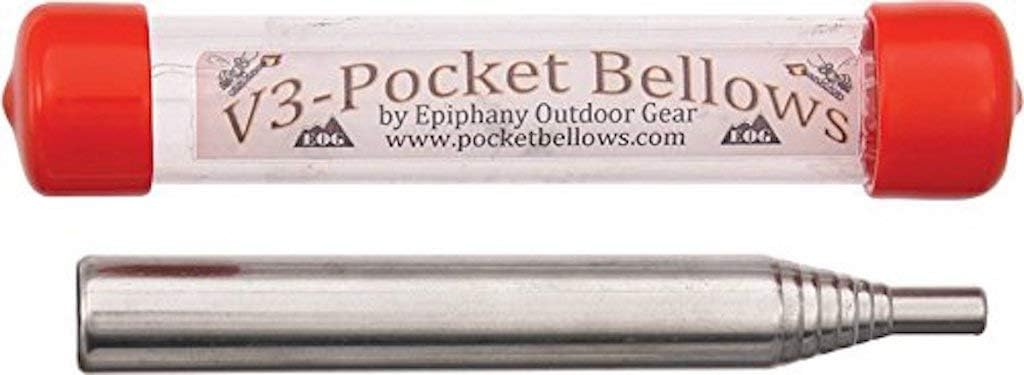Pocket Bellows - Weatherproof Collapsible Fire Bellowing Tool