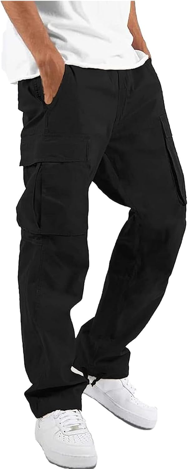 HUNGSON Mens Cargo Pants for Men