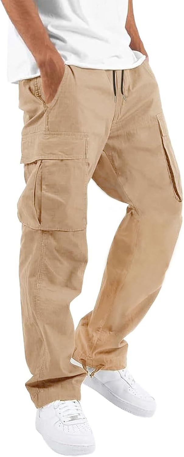 HUNGSON Mens Cargo Pants for Men
