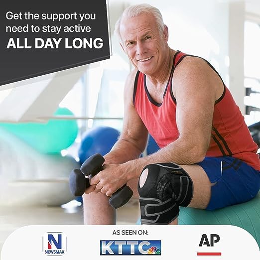 DR. BRACE ELITE Knee Brace – Side Stabilizers