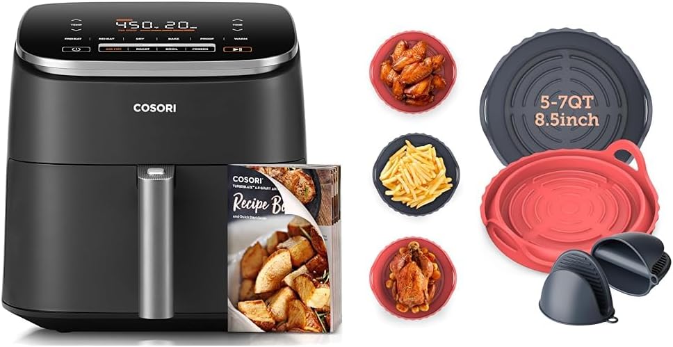 COSORI 6Qt Air Fryer 9-in-1 TurboBlaze