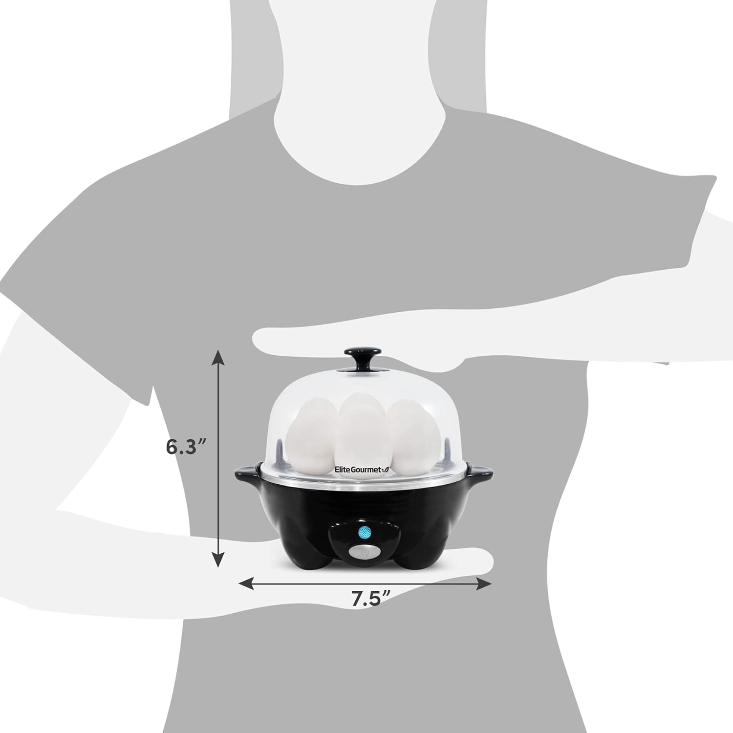 Elite Gourmet Rapid Egg Cooker