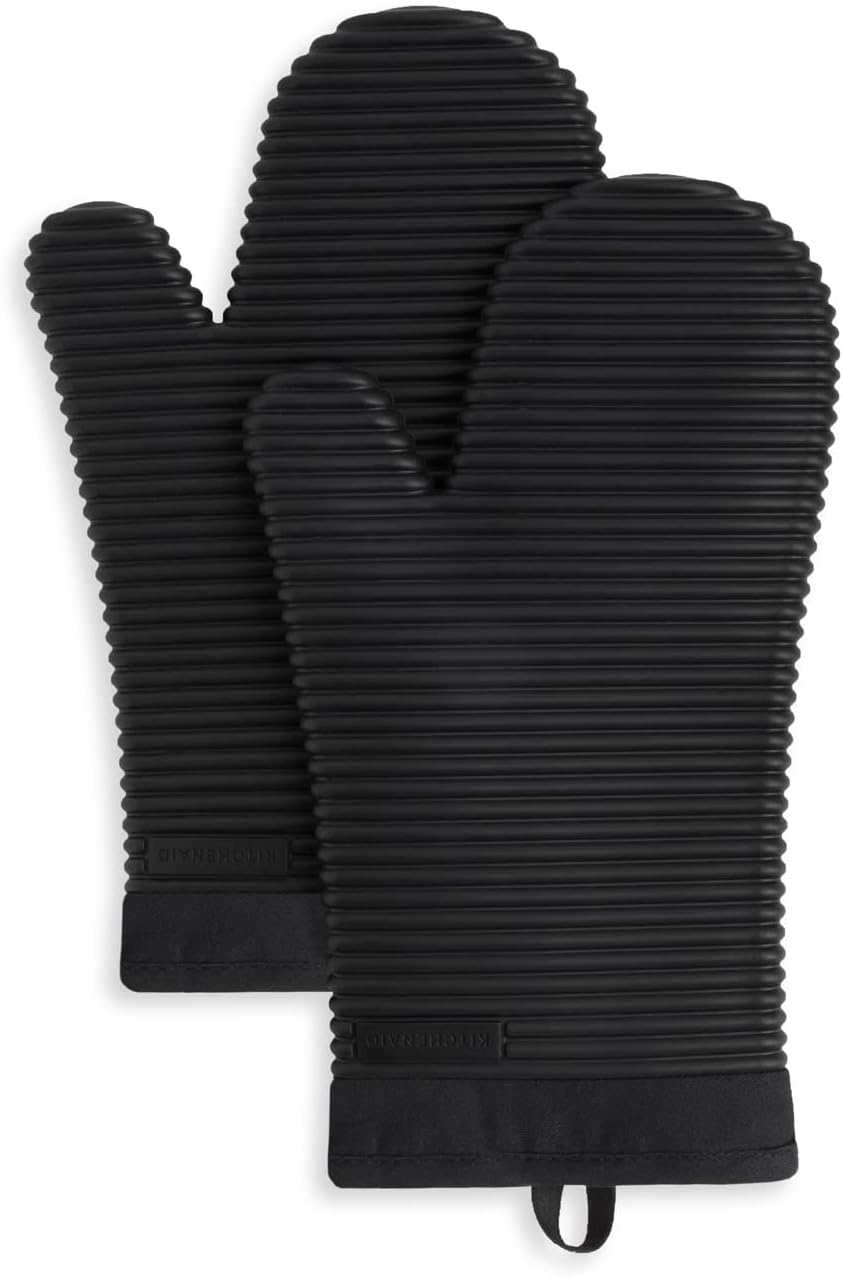 KITCHENAID Ribbed Soft Silicone Oven Mitt