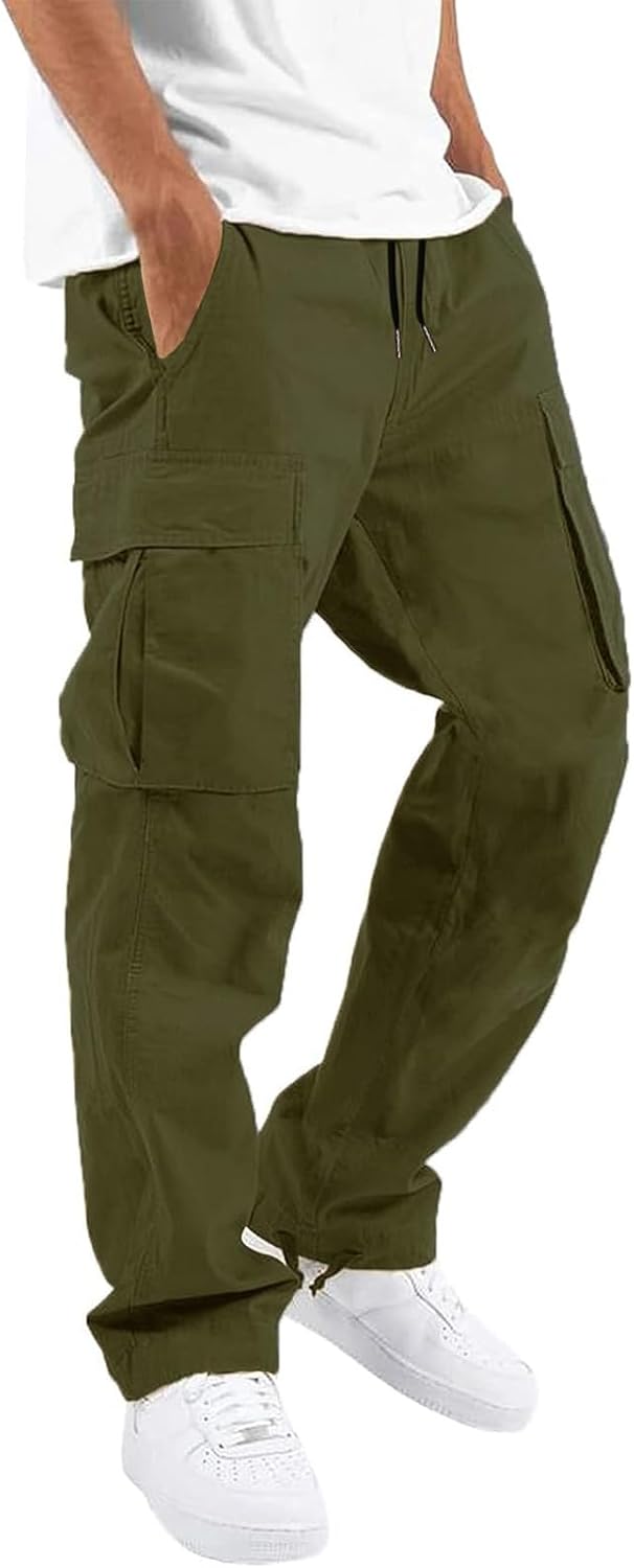 HUNGSON Mens Cargo Pants for Men