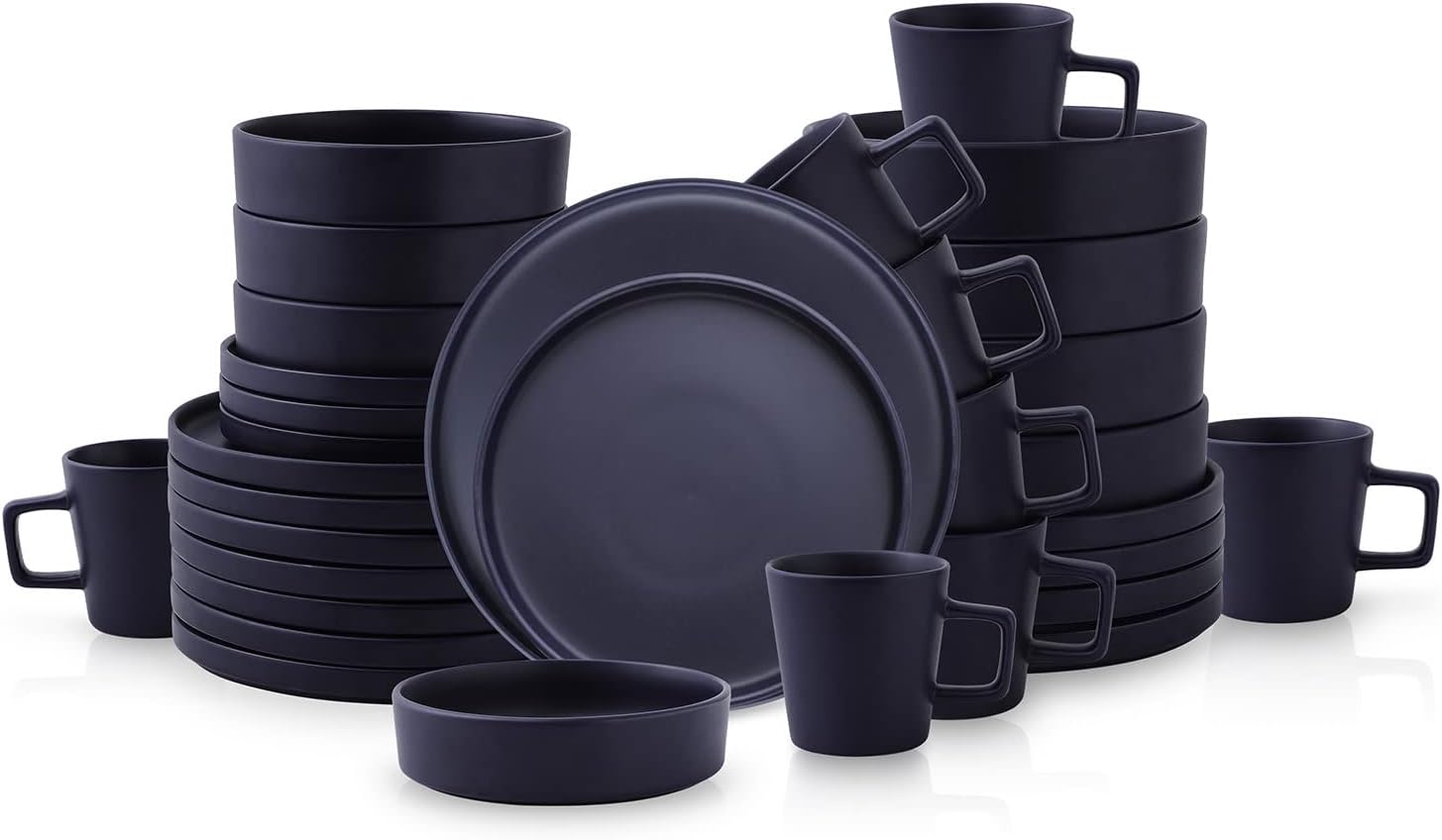 Stone Lain Celina Stoneware 16 Piece Dinnerware Set