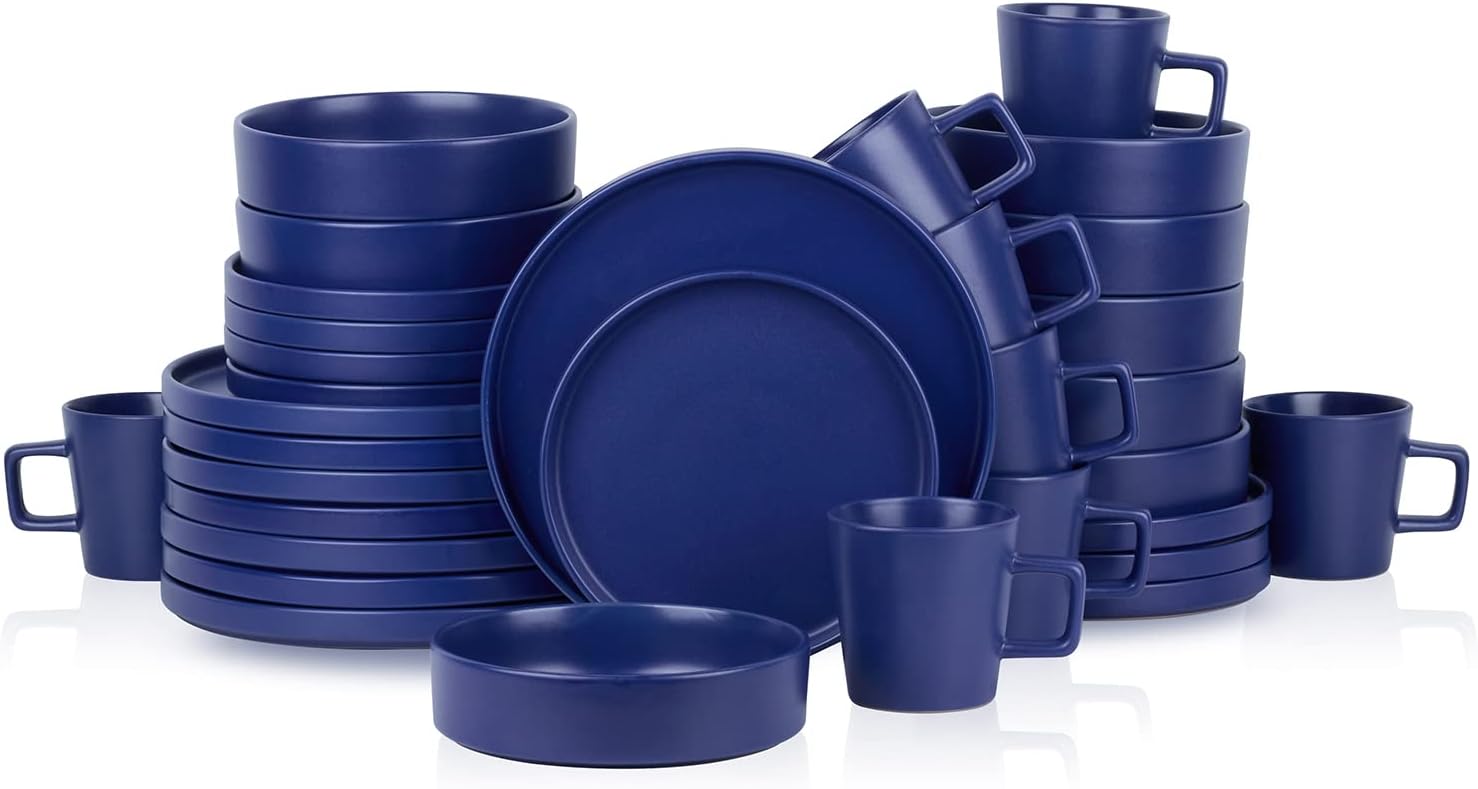 Stone Lain Celina Stoneware 16 Piece Dinnerware Set