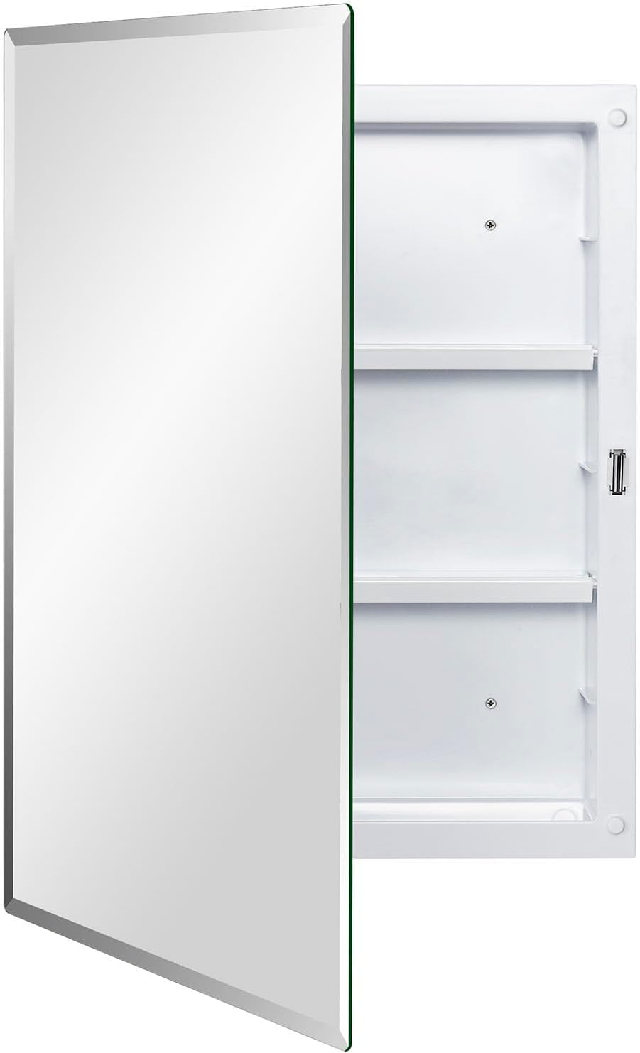 Plastic Bathroom Medicine Mirror Cabinet