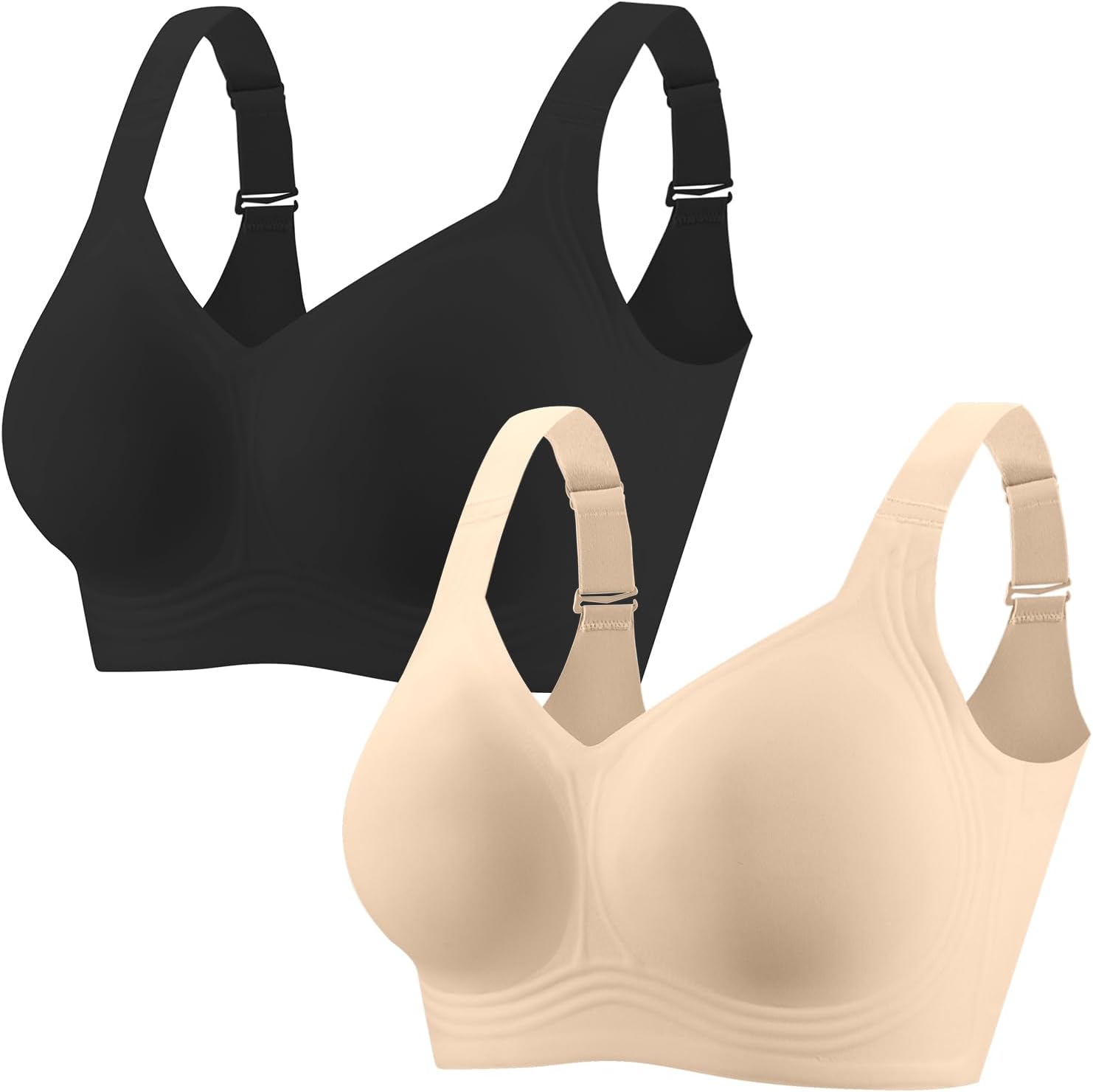 PoseFree Women's Seamless Wireless Bra
