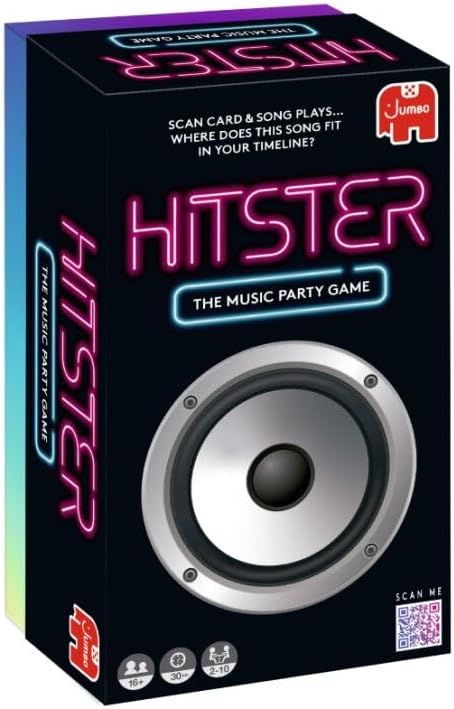 Jumbo Hitster - The Music Party Board Game Card Game