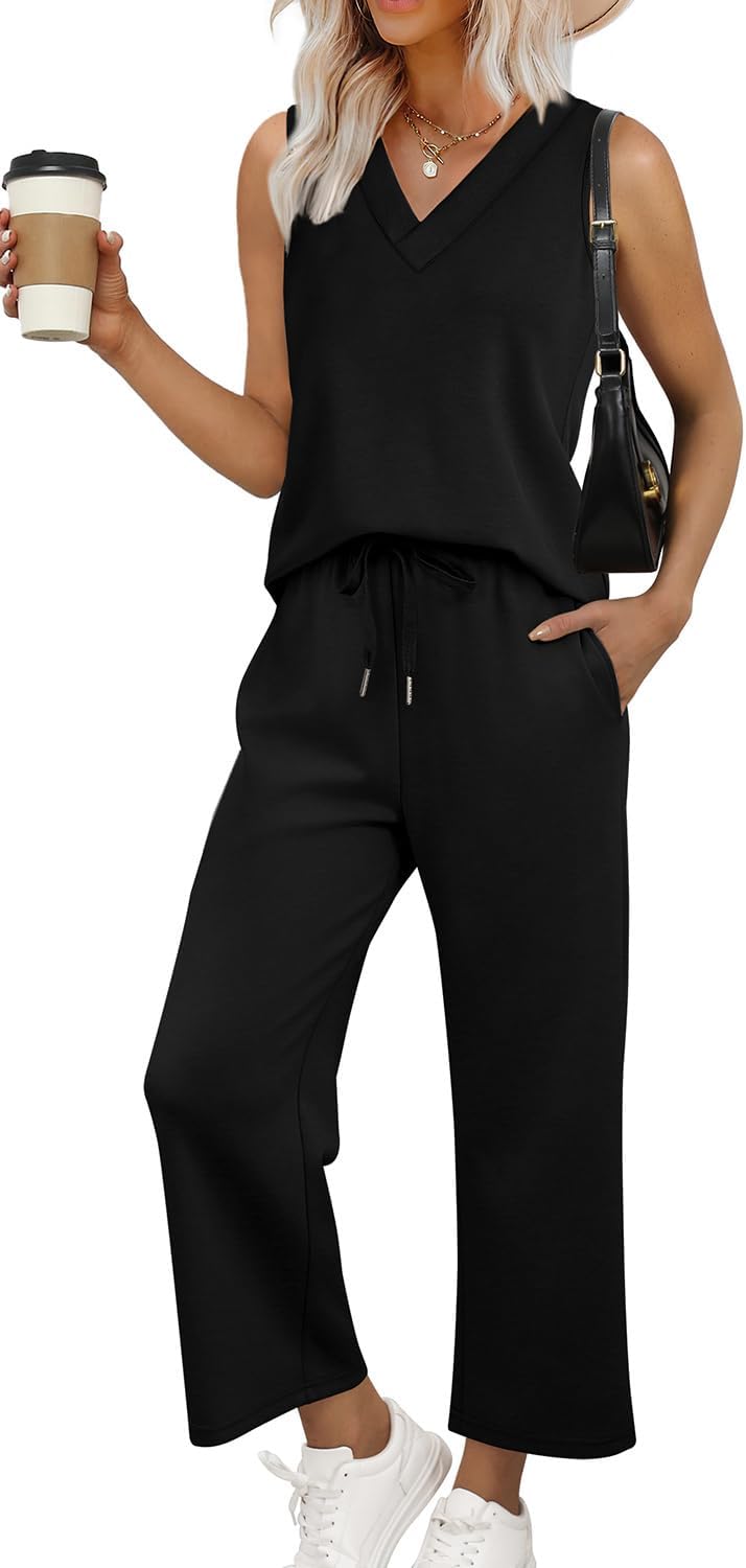 Casual Two Piece Lounge Set for Women