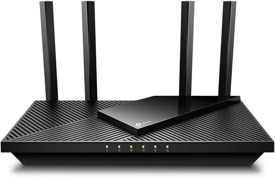 TP-Link AX1800 WiFi 6 Router – Dual Band, Gigabit, Alexa Compatible