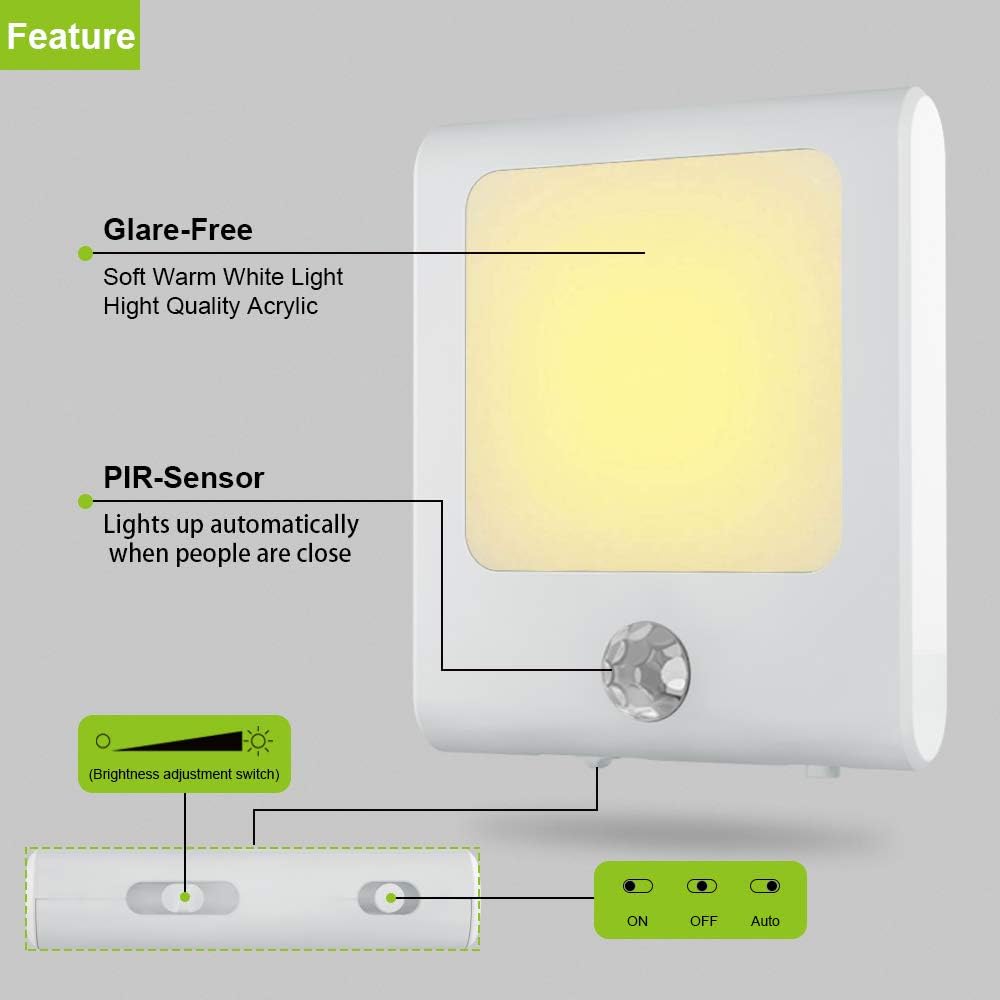 MAZ-TEK Plug in Motion Sensor Lights