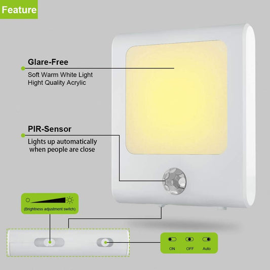MAZ-TEK Plug in Motion Sensor Lights