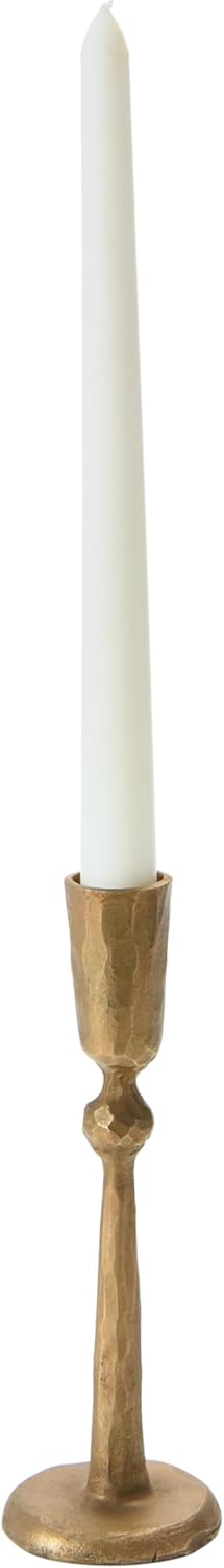 Creative Co-Op Hand-Forged Metal Taper Candle Holder