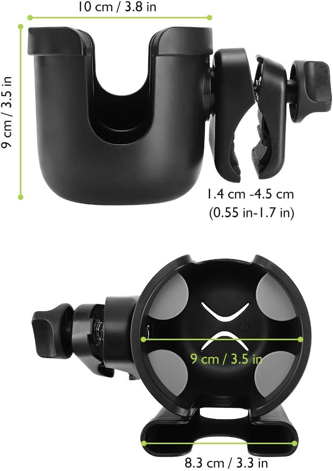 Accmor Stroller Cup Holder with Phone Mount