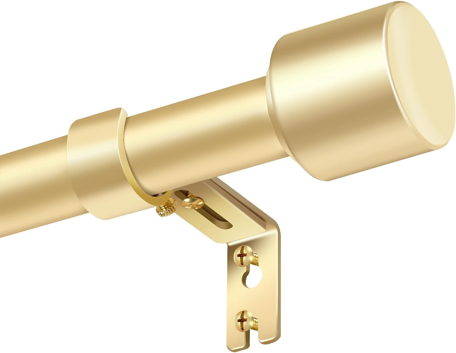 1” Diameter Curtain Rods Itself is 30 to144 inch 1 Pack