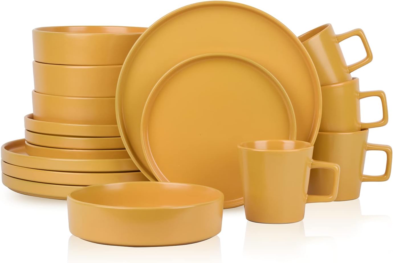 Stone Lain Celina Stoneware 16 Piece Dinnerware Set