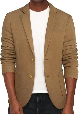 JONES Men's Casual Knit Blazer Suit Jackets