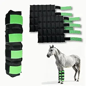 Horse Ice Boots Reusable Gel Horses Ice Pack