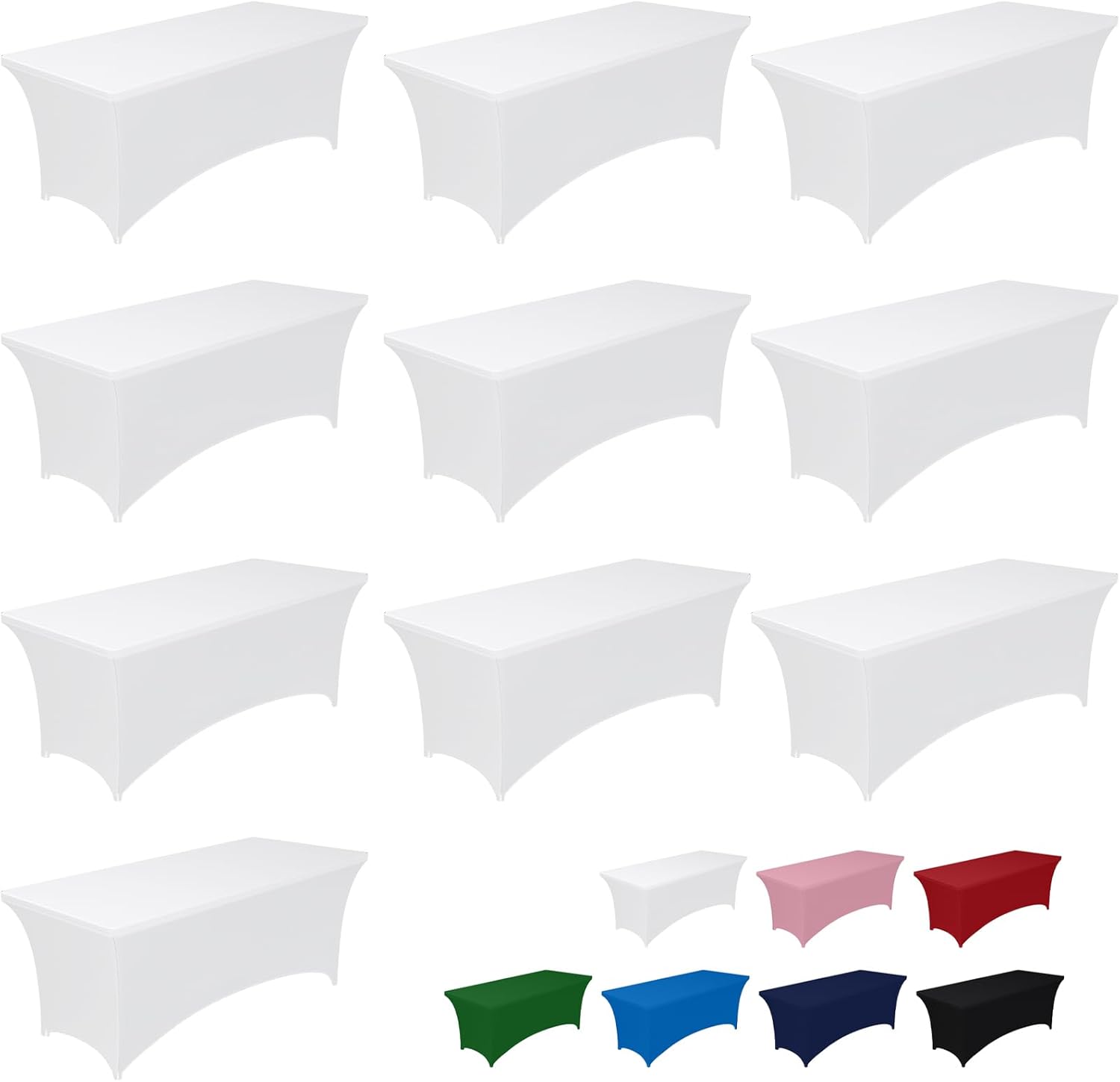 Pureegg Spandex Tablecloth Fitted and Tight Cloth