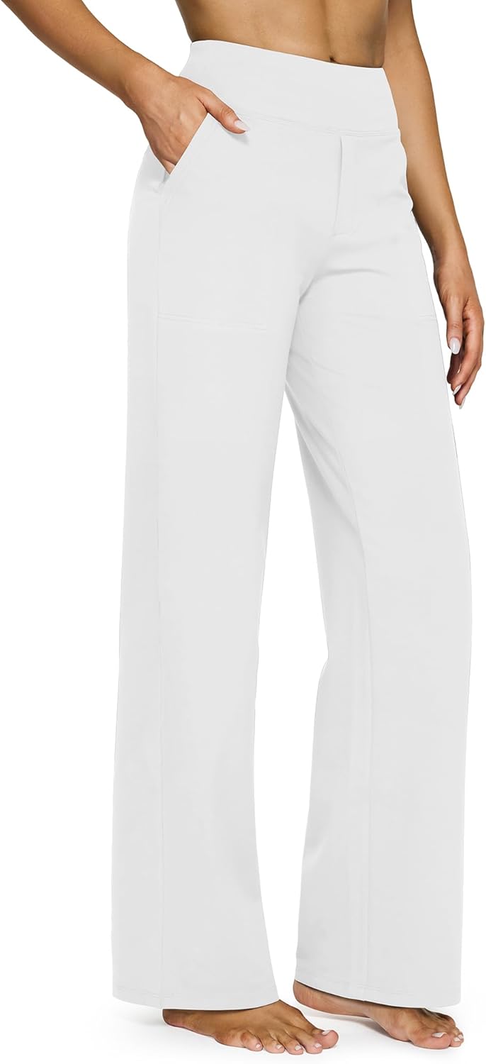 G4Free Women's Wide-Leg Yoga Pants