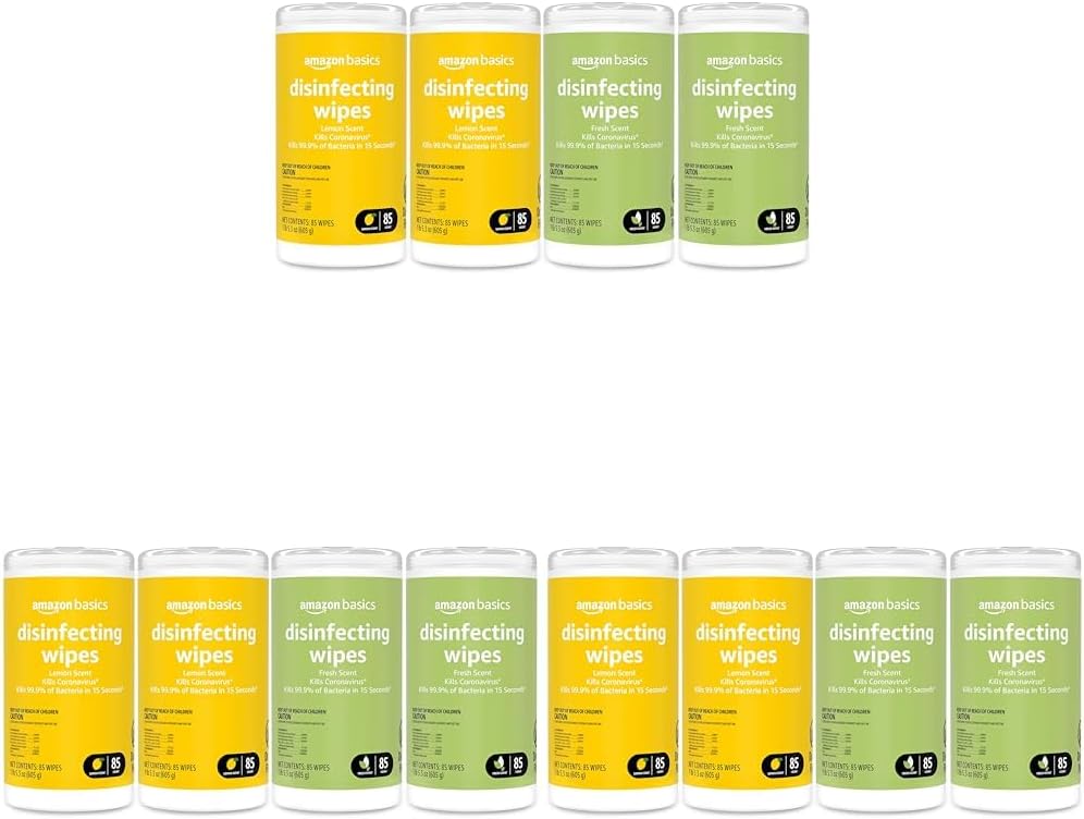 Sanitizing Wipes Lemon & Fresh Scent