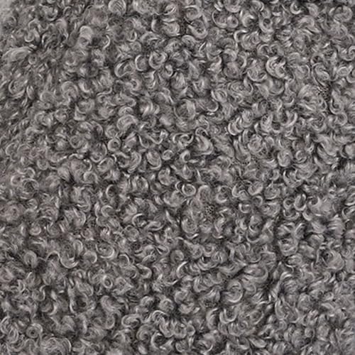 HomeTop Women's Fuzzy Curly Fur Foam Slippers