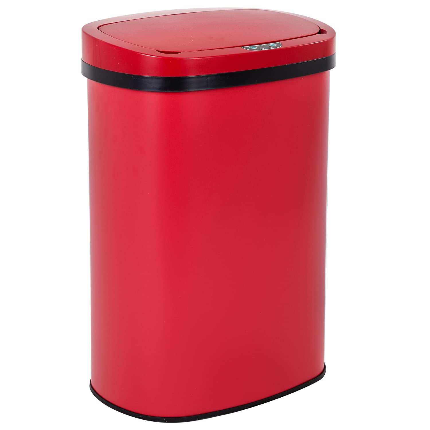 Kitchen Trash Can Automatic Stainless Steel