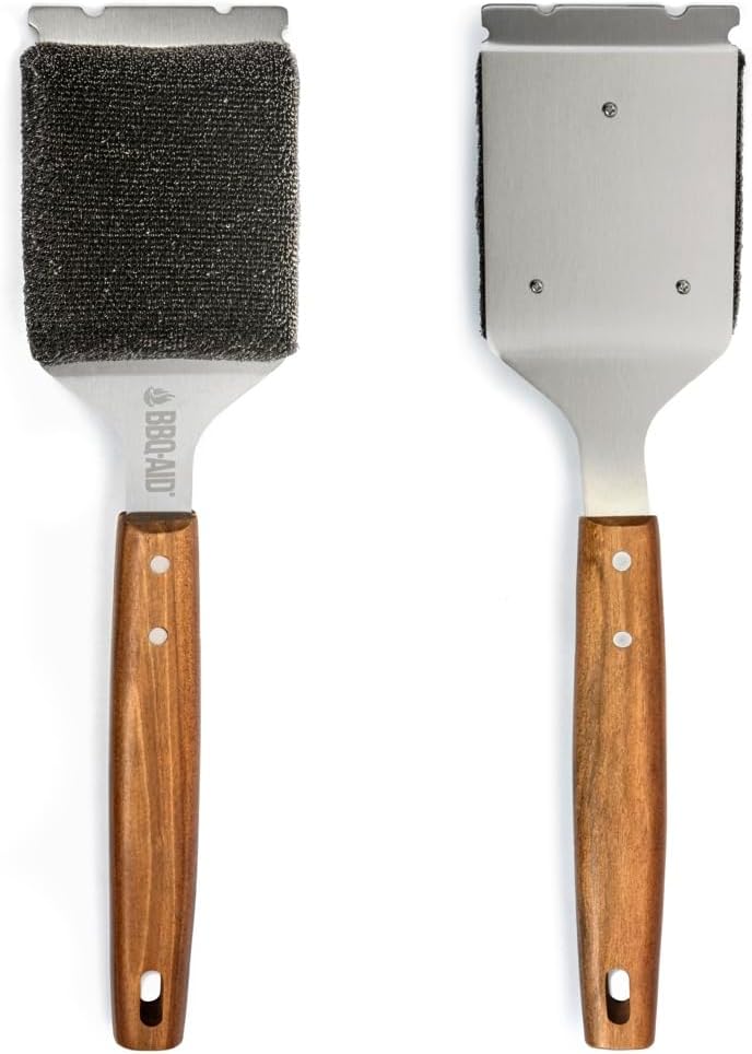 BBQ-AID Bristle Free Grill Brush and Scraper