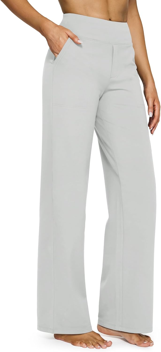 G4Free Women's Wide-Leg Yoga Pants