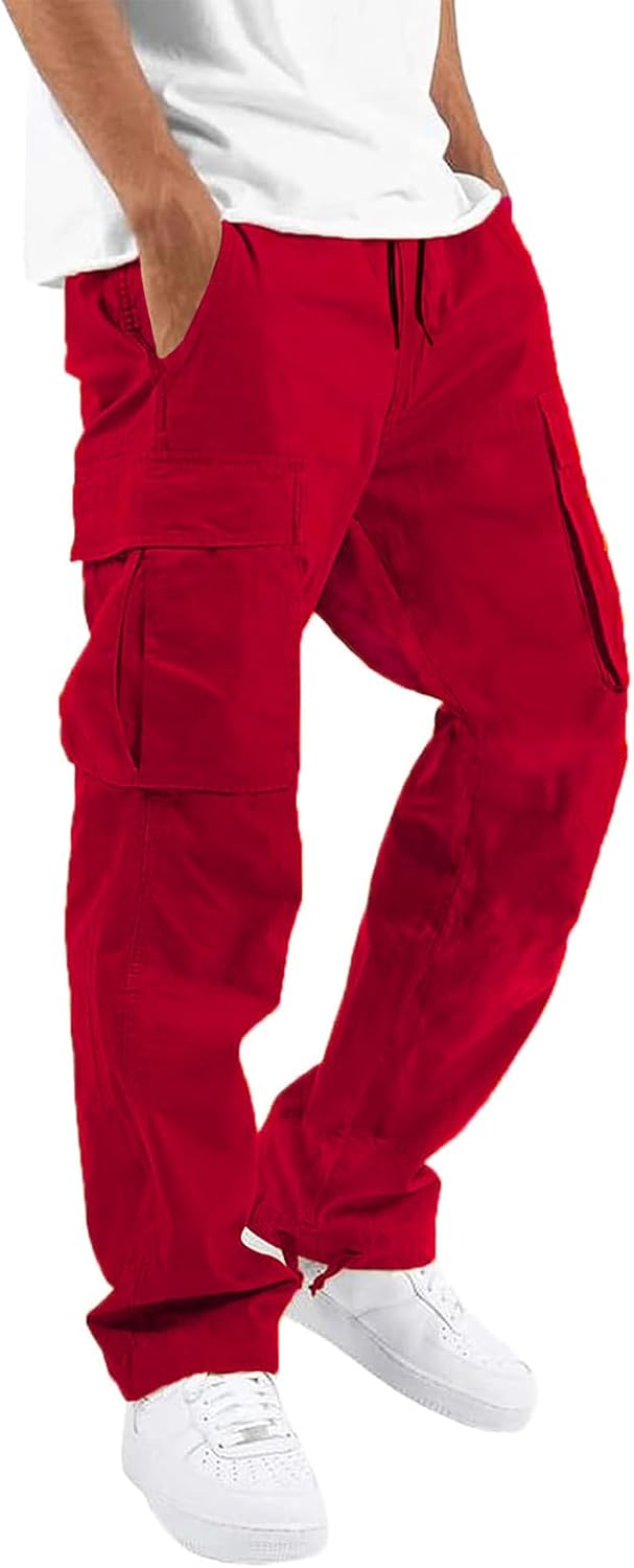 HUNGSON Mens Cargo Pants for Men