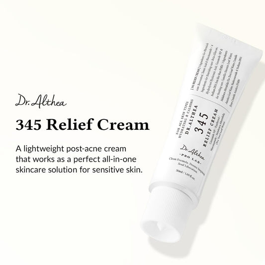 Dr.Althea 345 Relief Cream Moisturizer for Soothing Recovery