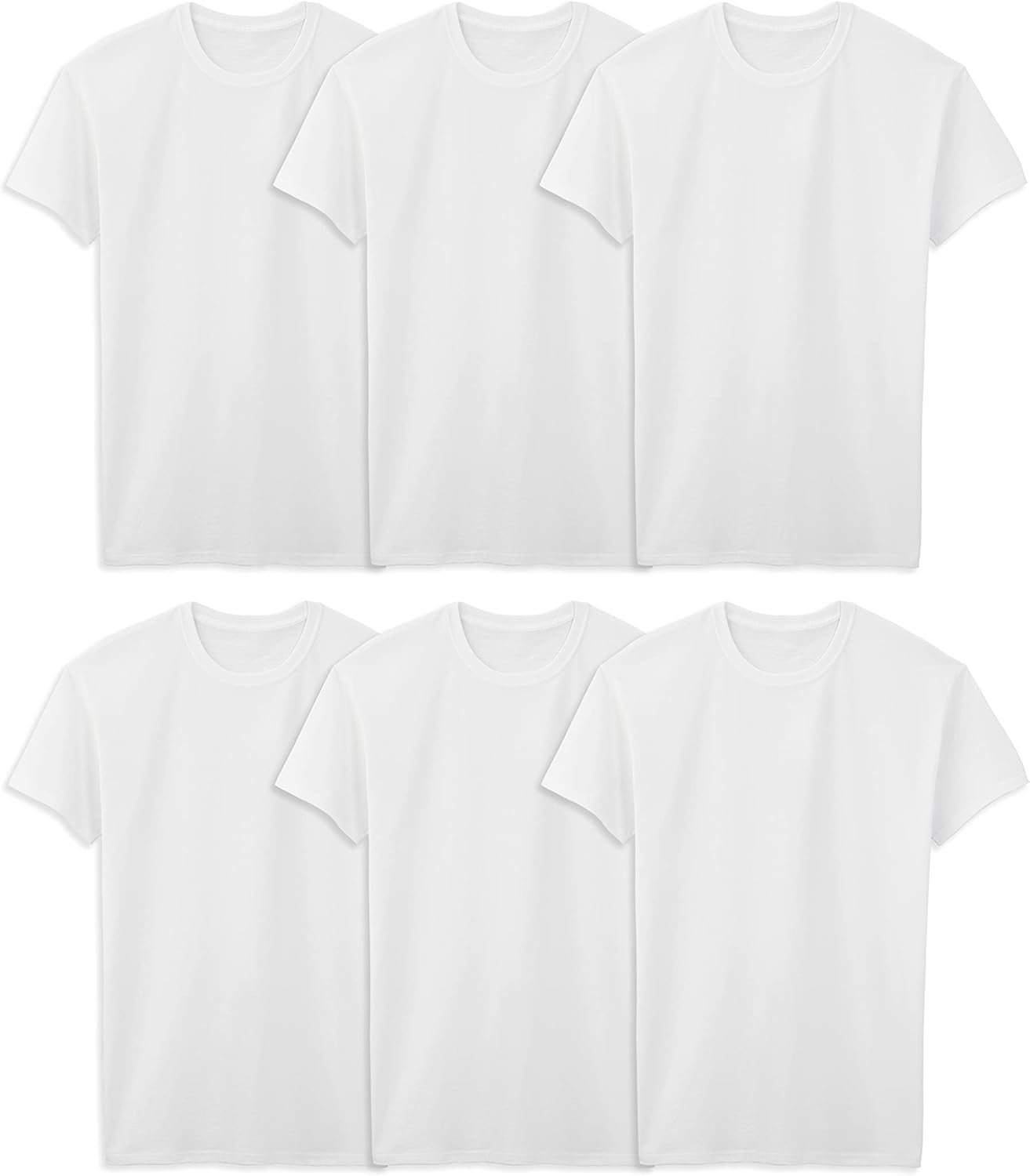 Fruit of the Loom Men's Crew Tee Undershirts