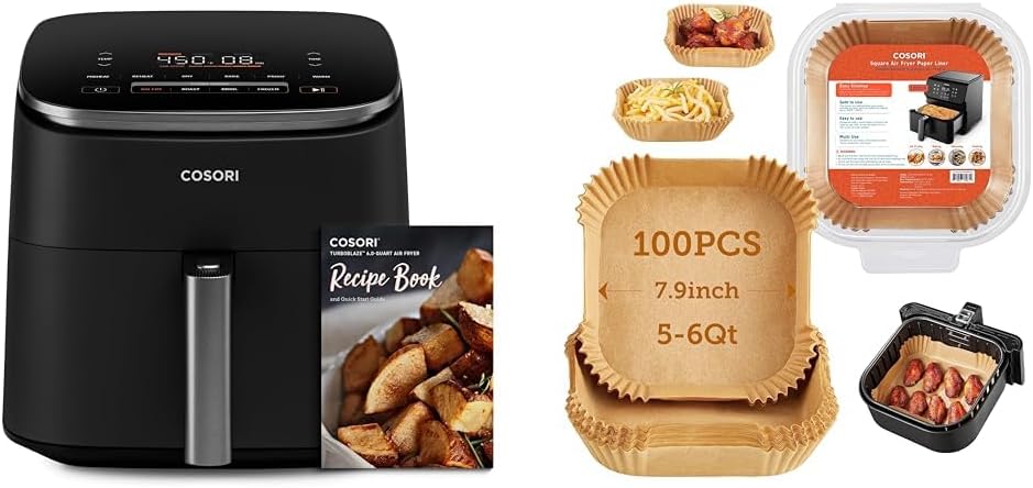 COSORI 6Qt Air Fryer 9-in-1 TurboBlaze